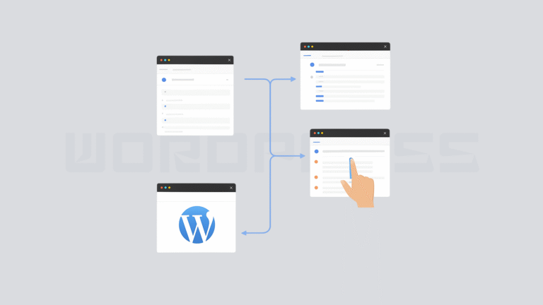 Presentation of how to install WordPress